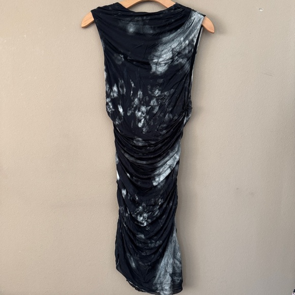 NWT Helmut Lang Skull Tie dye Dress Size M - Picture 5 of 9